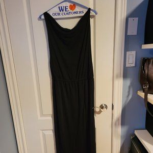 Babaton Black Full-Length Dress
